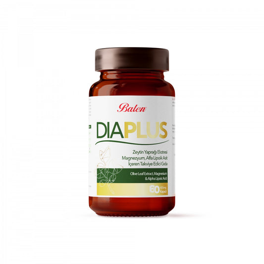 Dia Plus Zeytin Yaprağı Magnezyum Alfa Kapsül 655 Mg *60 Kapsül