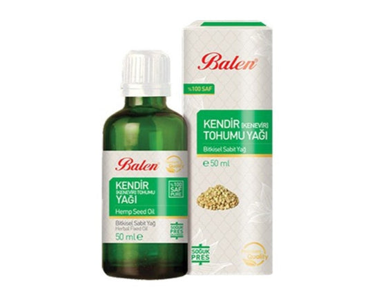 Kendir (Kenevir) Tohumu Yağı 50 ml