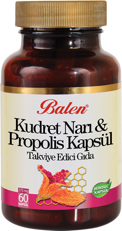 Kudret Narı & Propolis Kapsül Takviye Edici Gıda