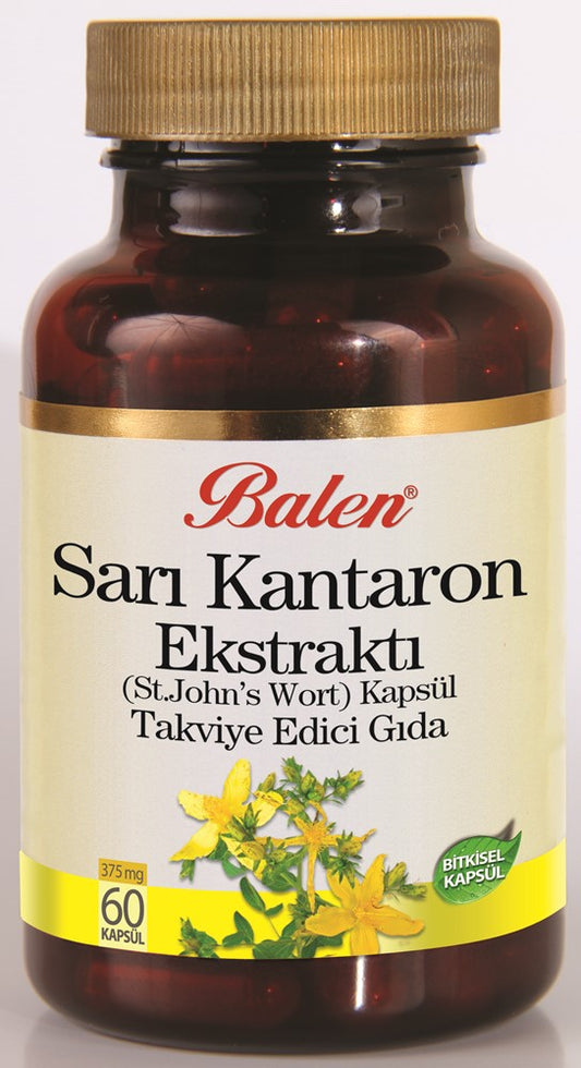 Sarı Kantaron Ekstraktı (St. John's Wort) Kapsül