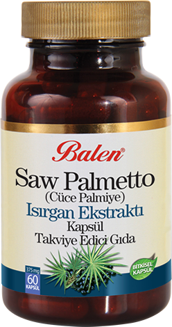 Saw Palmetto (Cüce Palmiye), Isırgan Ekstraktı Kapsül