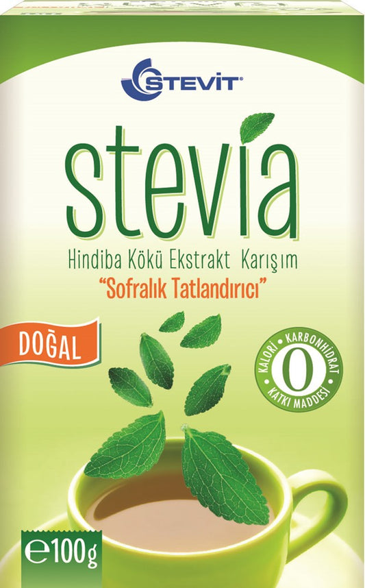 Stevit Stevia&Hindiba Kökü Karışımı 100 gr