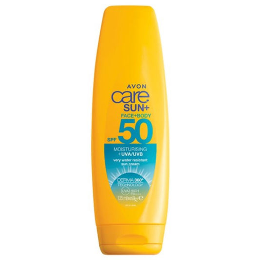 Avon Care Sun+ Yüz ve Vücut için Güneş Kremi SPF50 135 ml