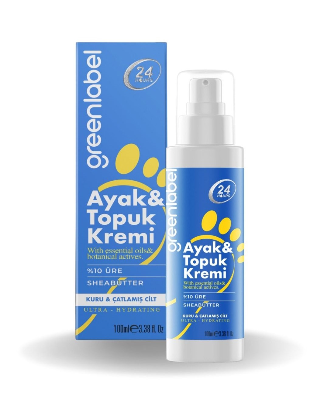 Ayak & Topuk için Onarıcı ve Beyazlatıcı Çatlak Kremi