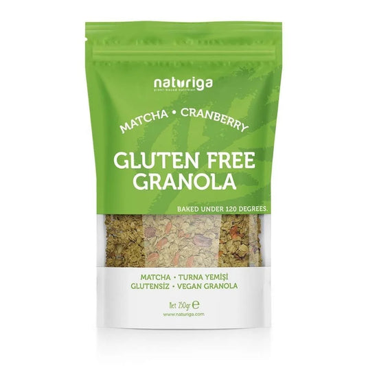 Glutensiz Matcha & Cranberry Granola 250 gr