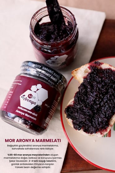 Mor Aronya Aronya Marmelatı 200 gr