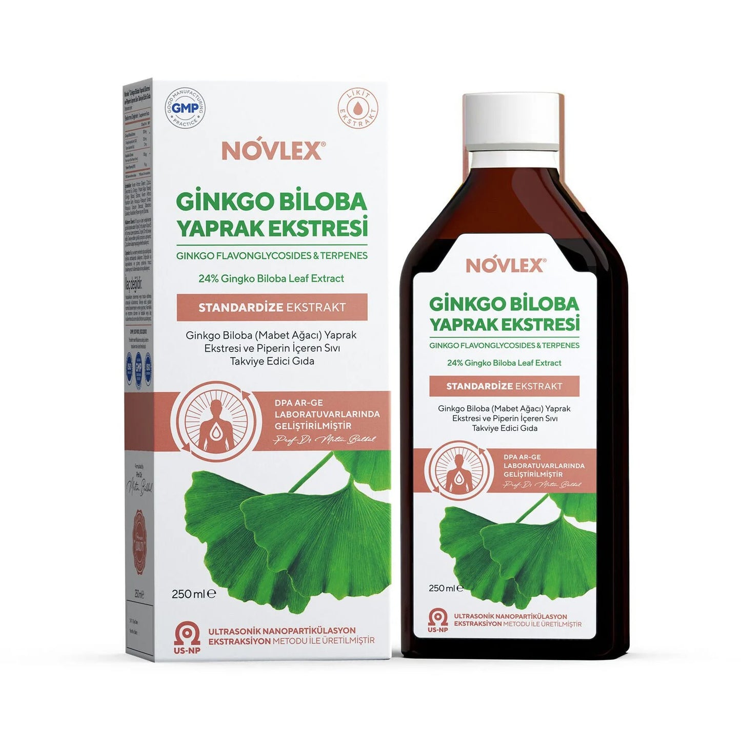 Ginkgo Biloba Ekstresi ve Piperin 250 ml