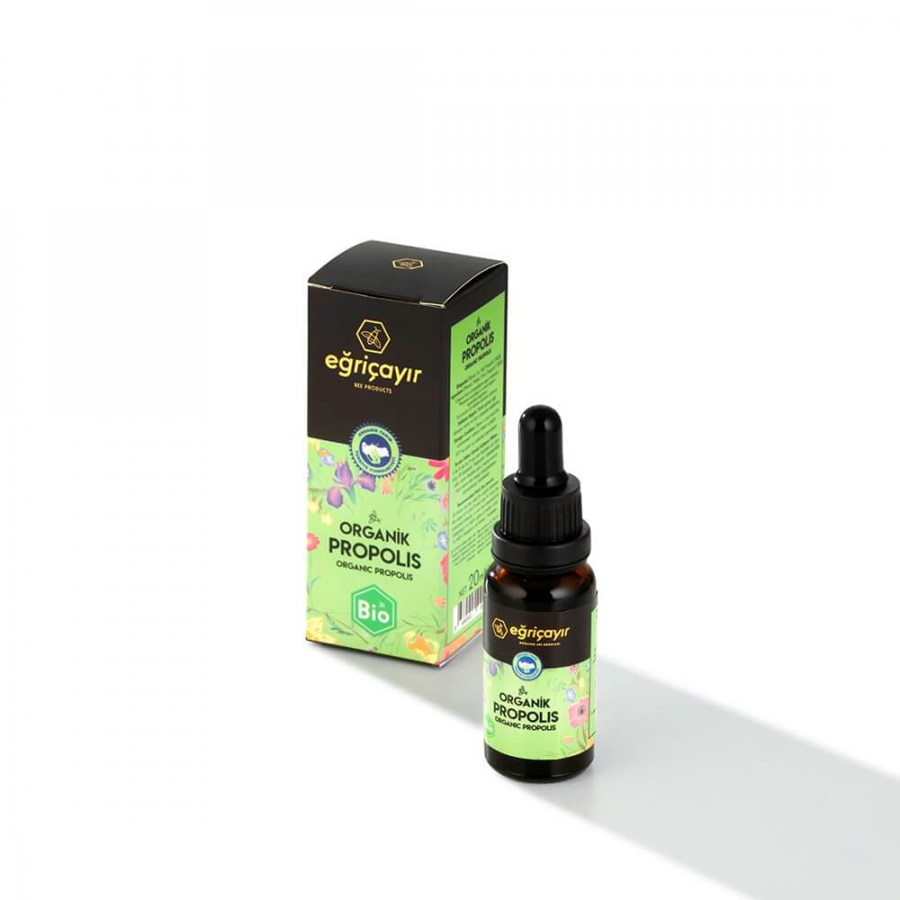 ORGANİK PROPOLİS DAMLA ALKOL BAZLI 20 ml