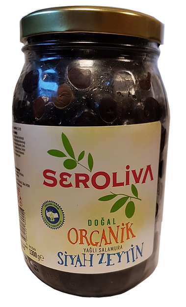 Organik Siyah Zeytin 1.5Kg