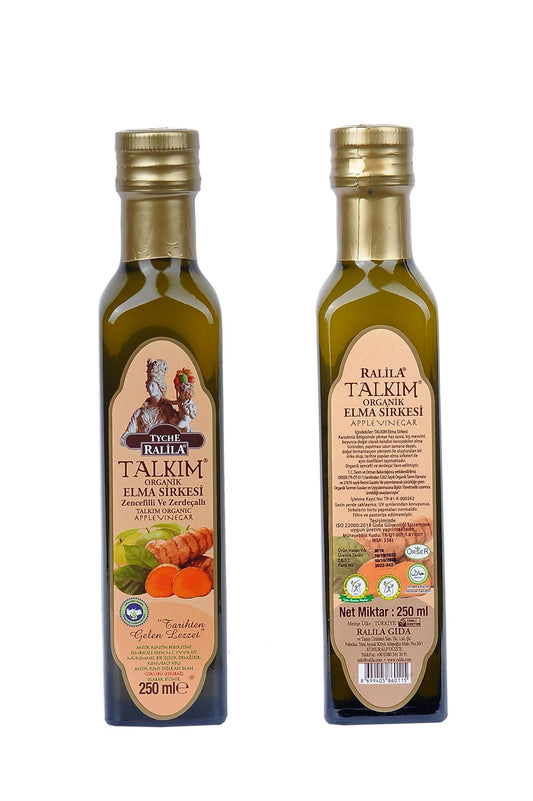 Talkım Elma Sirkesi (Zencefil ve Zerdeçallı) 250 ml