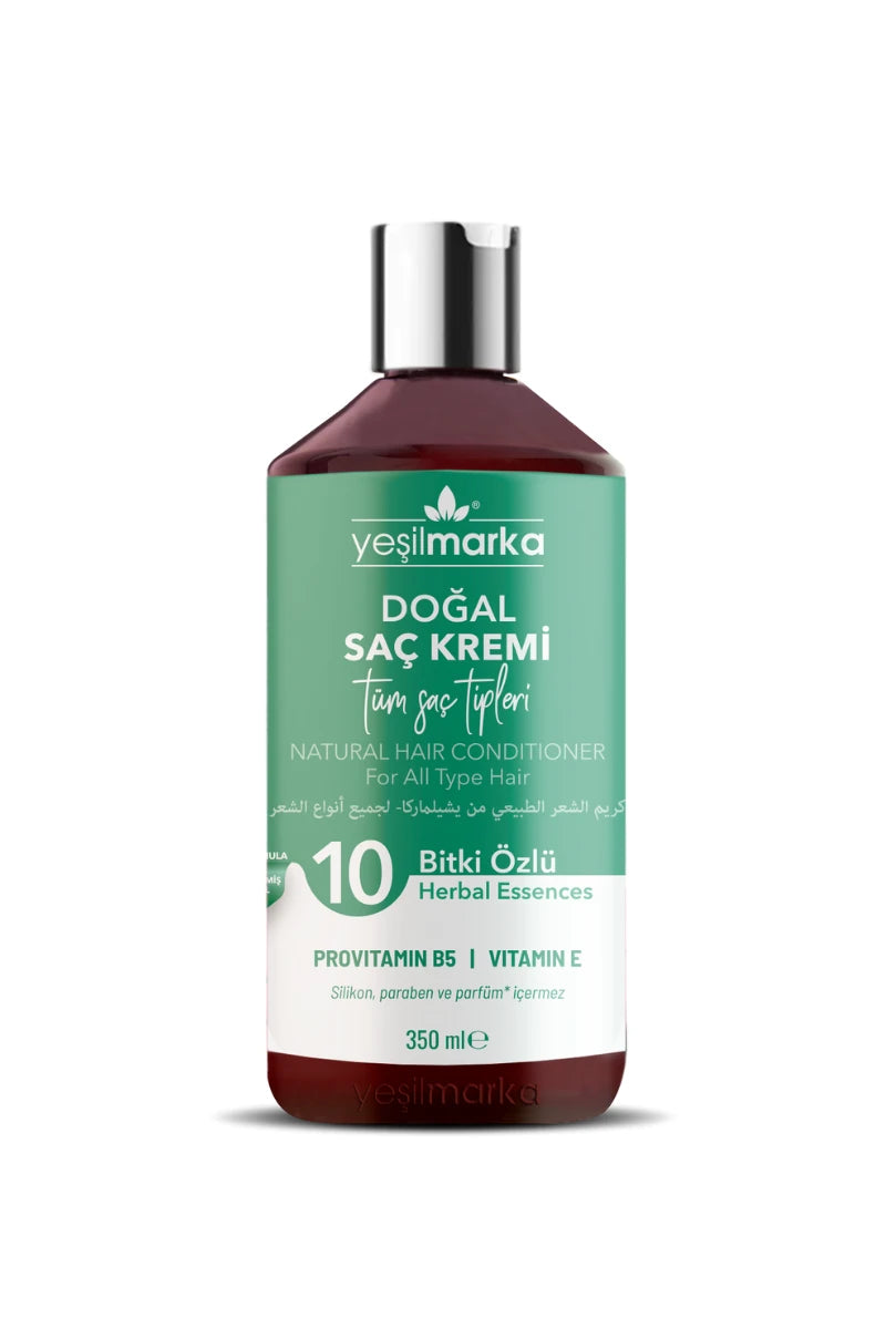 Doğal Saç Kremi 10 Bitki Özlü 350 ml