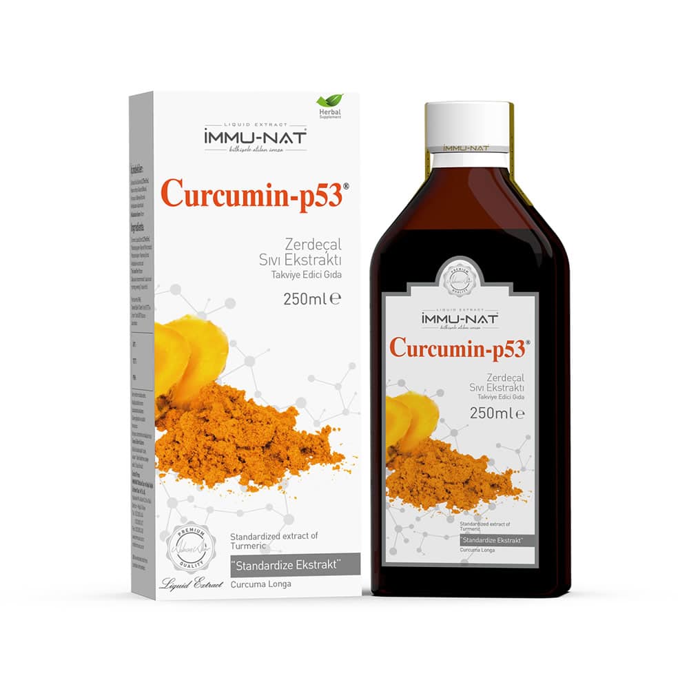 Zerdeçal Ekstraktı Curcumin-p53 250 ml